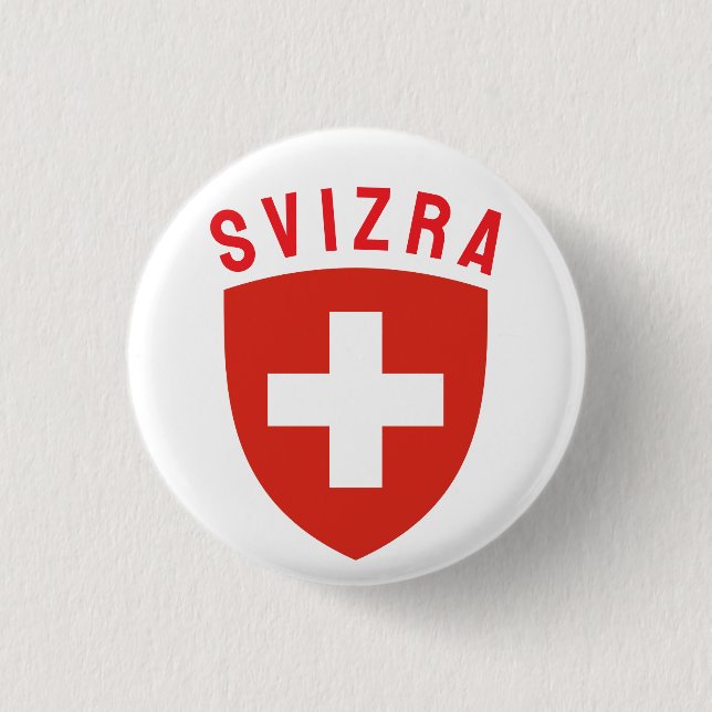 Badge Rond 2,50 Cm Svizra (Suisse romande) (Devant)