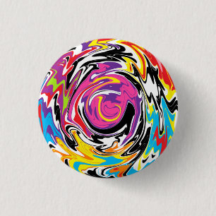 Badge Rond 2,50 Cm Swirl