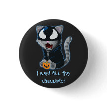 Symbiotique Alien Chat Costume d'Halloween