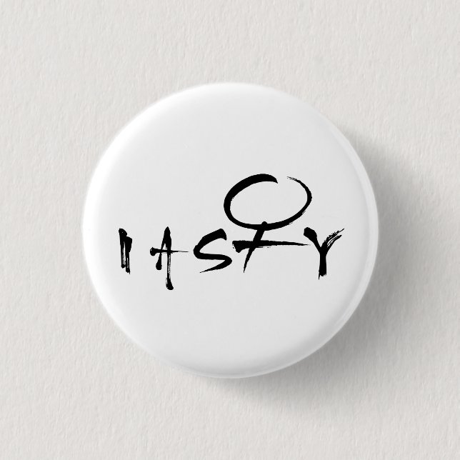Badge Rond 2,50 Cm Symbole féminin de Nasty Woman (Devant)