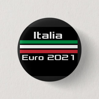 Badge Rond 2,50 Cm T-shirt Italia euro 2021
