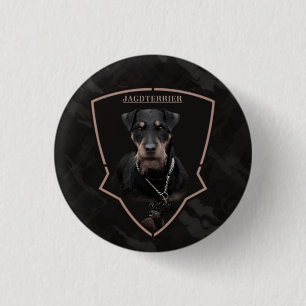 Badge Rond 2,50 Cm T-shirt Truc (Jagdterrier)