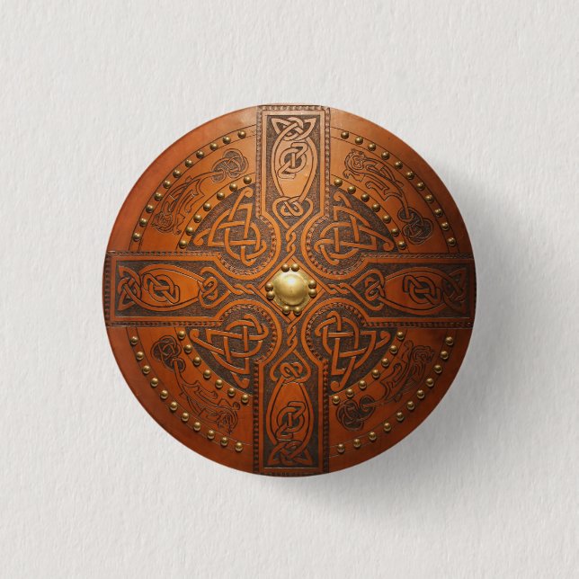 Badge Rond 2,50 Cm Tandy Targe (Devant)