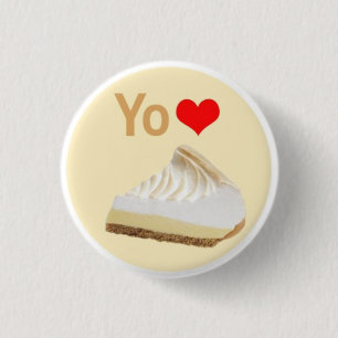 Badge Rond 2,50 Cm Tarte de citron de Yo <3