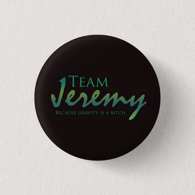 Badge Rond 2,50 Cm TeamJeremy (Devant)