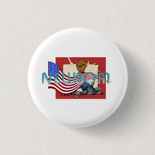 Badge Rond 2,50 Cm TEE Newsom pour Président