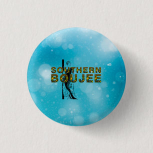 Badge Rond 2,50 Cm TEE Southern Boujee