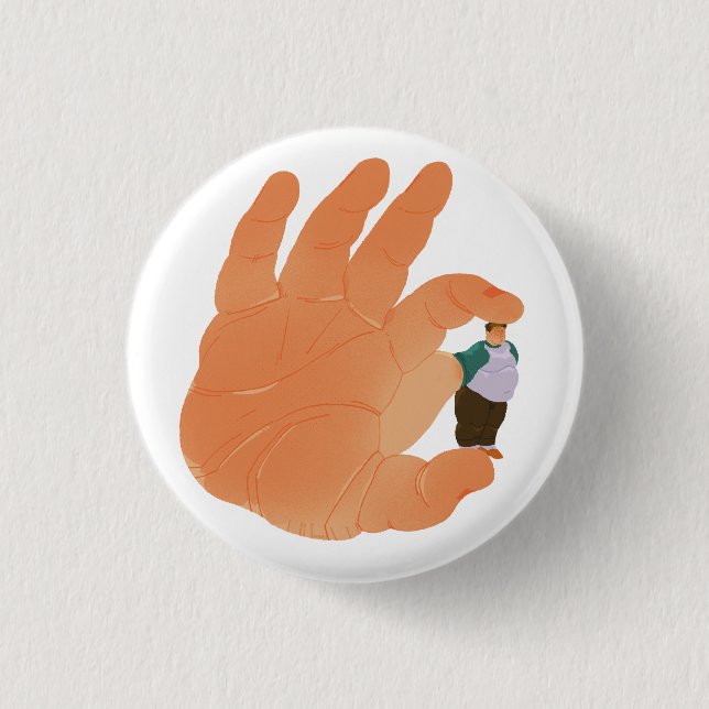 Badge Rond 2,50 Cm teeny leo! (Devant)