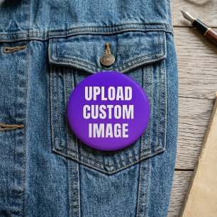 Badge Rond 2,50 Cm Télécharger une image personnalisée - Ajoutez la v