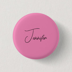 Badge Rond 2,50 Cm Tendance Minimaliste Moderne Plaine Simple Couleur