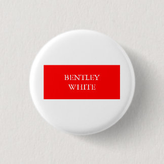 Badge Rond 2,50 Cm Tendance Rouge Blanc Style Simple Simple Plaque Vo