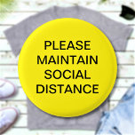 Badge Rond 2,50 Cm Tenir à jour le texte personnalisé de l'appel de d<br><div class="desc">Ajoutez votre texte et créez votre bouton d'impression personnalisé. Cliquez sur PERSONNALISER pour modifier la couleur de l'arrière - plan ou la couleur du texte. Vous pouvez TRANSFÉRER ce DESIGN sur d'autres produits Zazzle et l'ajuster à la plupart des articles Zazzle. Vous pouvez également cliquer sur la PERSONNALISER PLUS LOIN...</div>