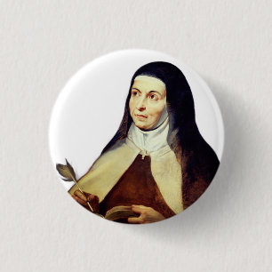 Badge Rond 2,50 Cm Teresa d'Ávila par Rubens