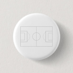 Badge Rond 2,50 Cm terrain de football