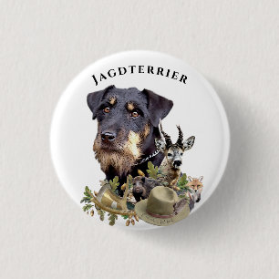 Badge Rond 2,50 Cm Terriers allemands de chasse