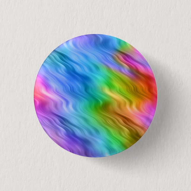 Badge Rond 2,50 Cm Texture blanche (Devant)