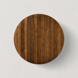 Badge Rond 2,50 Cm Texture en bois