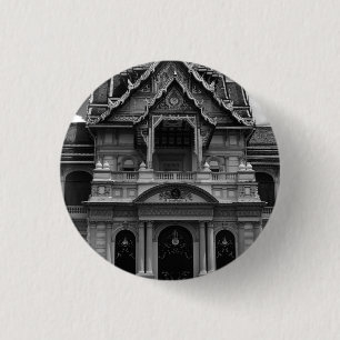 Badge Rond 2,50 Cm Thaïlande vintage Bangkok The Chakri Group 1970