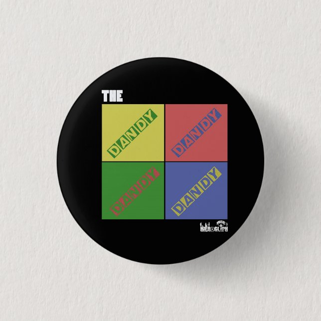 Badge Rond 2,50 Cm The Dandy s (Devant)