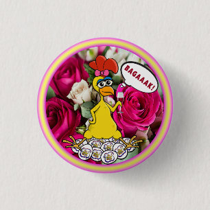 Badge Rond 2,50 Cm The Rozinfandel