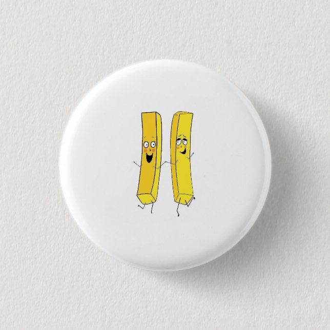 Badge Rond 2,50 Cm Thème frites, chips (Devant)
