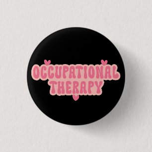 Badge Rond 2,50 Cm Thérapie professionnelle OT