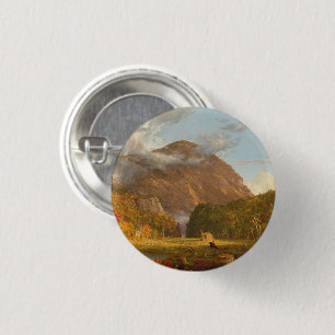 Badge Rond 2,50 Cm Thomas Cole Un paysage du col de montagne