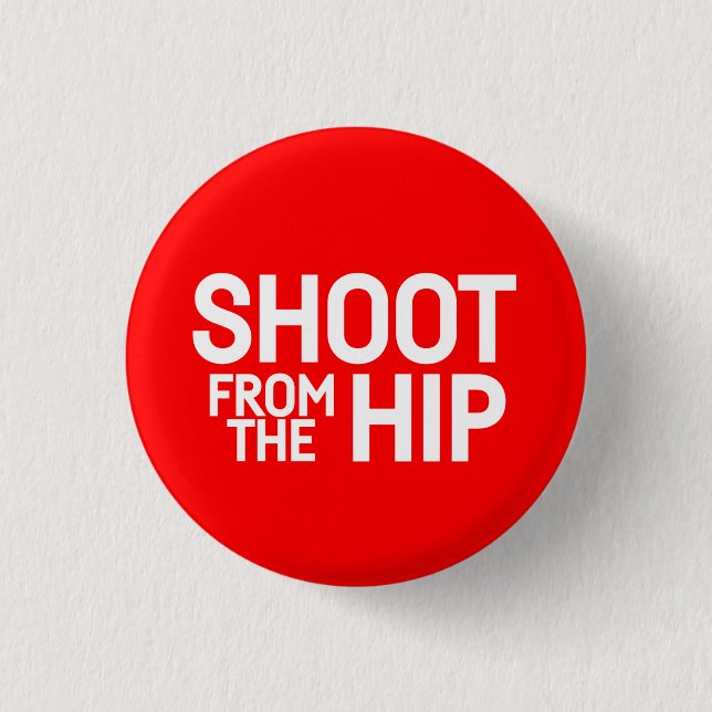 Badge Rond 2,50 Cm Tirer À Partir De La Hip - (Devant)
