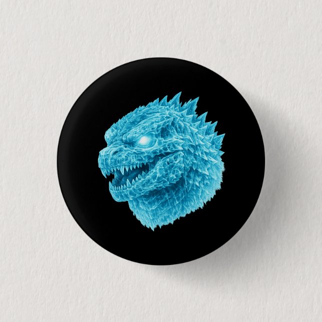 Badge Rond 2,50 Cm Titan cybernétique (Devant)
