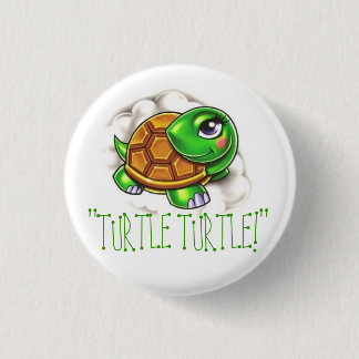 Badge Rond 2,50 Cm tortue
