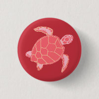 Tortue de mer rose corail