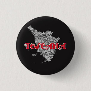 Badge Rond 2,50 Cm Toscane