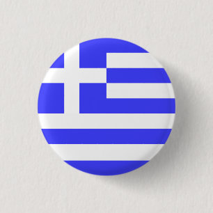 Badge Rond 2,50 Cm Total du drapeau grec