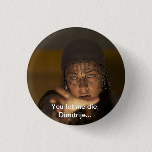 Badge Rond 2,50 Cm Tourmenter le bouton gitan