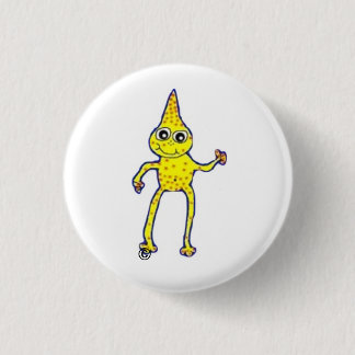Badge Rond 2,50 Cm Tout le monde aime les aliens amicaux !