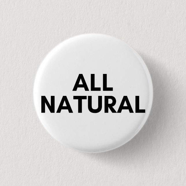 Badge Rond 2,50 Cm tout naturel (Devant)