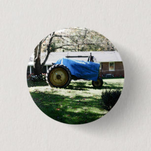 Badge Rond 2,50 Cm Tracteur