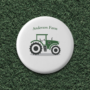 Badge Rond 2,50 Cm Tracteur agricole