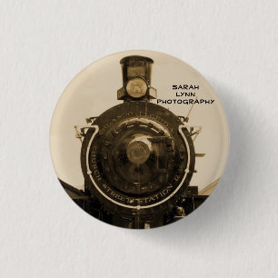 Badge Rond 2,50 Cm Train