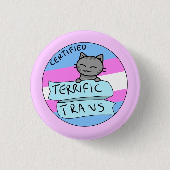 Badge Rond 2,50 Cm Transport terrible (Devant)