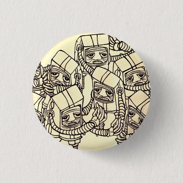 Badge Rond 2,50 Cm travail0189 (Devant)