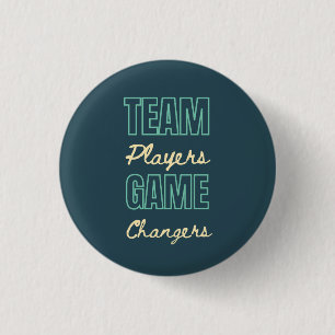 Badge Rond 2,50 Cm Travail d'équipe Bureau du personnel d'entreprise