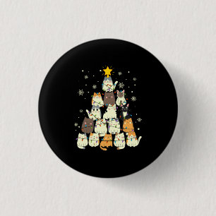 Badge Rond 2,50 Cm Tree de Merry Xmas
