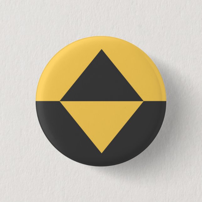 Badge Rond 2,50 Cm Triangles (Devant)
