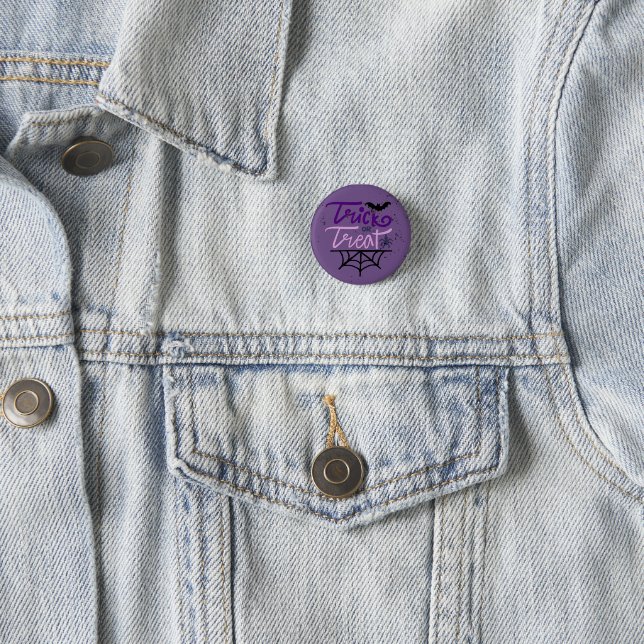 Badge Rond 2,50 Cm tricher ou traiter (En situation)