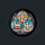 Badge Rond 2,50 Cm Trinité Le Père, Le Fils Et Le Symbole Saint-Espri<br><div class="desc">Trinitu Le Père,  Le Fils Et L'Esprit Saint</div>