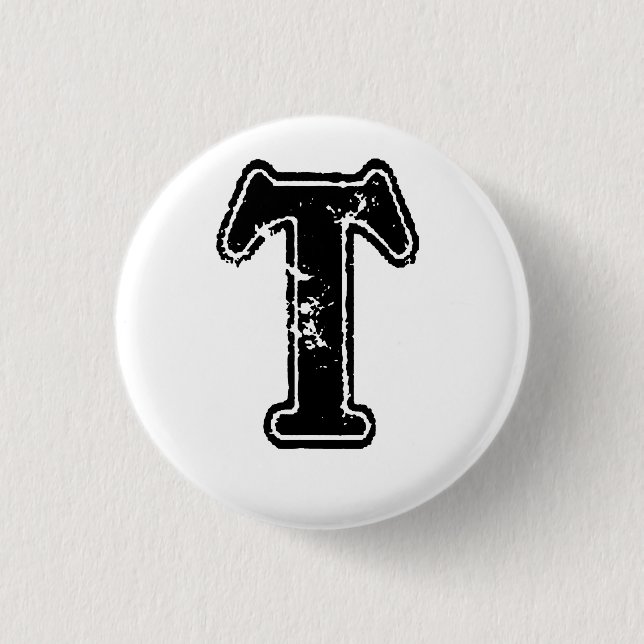 Badge Rond 2,50 Cm Triumph T (Devant)