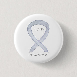 Badge Rond 2,50 Cm Trouble de la personnalité de la ligne de frontièr