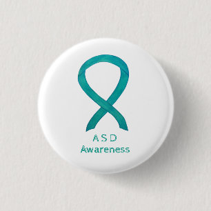 Badge Rond 2,50 Cm Trouble de stress aigu (DMPS) Sensibilisation Épin