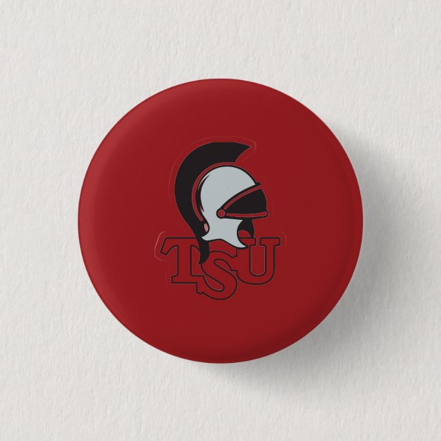 Badge Rond 2,50 Cm Troy State University Gameday Button (Devant)
